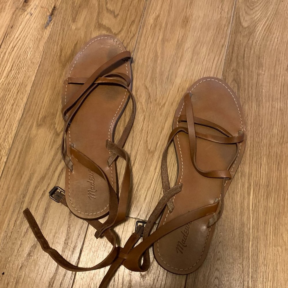 Madewell strappy leather sandals